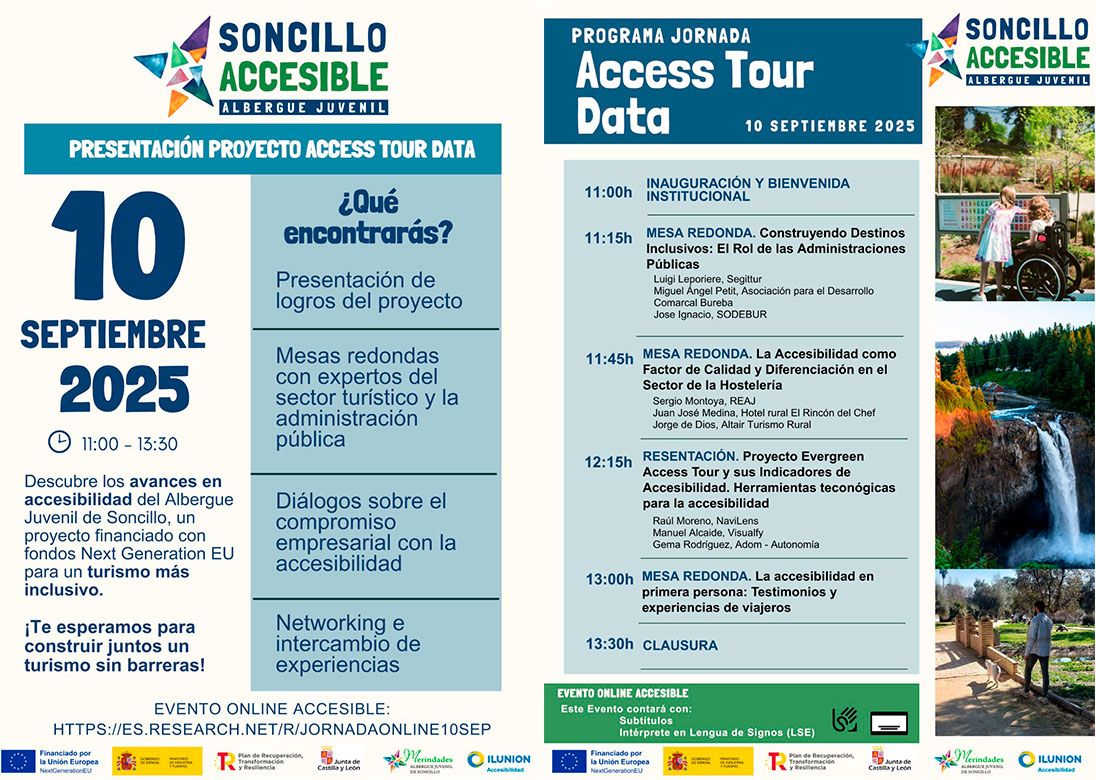 Participantes en la Jornada de Difusión del Proyecto "Soncillo Accesible"